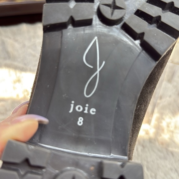 Joie | Brown Suede Chelsea Ankle Booties, Size 8 - Picture 9 of 13